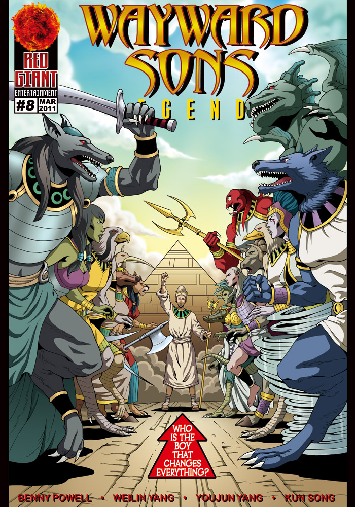 Issue 8 Wayward Sons: Legends